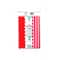 Celebrate It; Red, Pink Stripes & Ornaments Scalloped Tissue Paper Sheets, 36ct. by Celebrate It™; Category:Shred & Tissue; Image:6